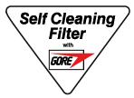 Logotyp självrengörande filter Gore